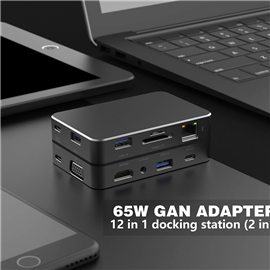 65W GaN adapter